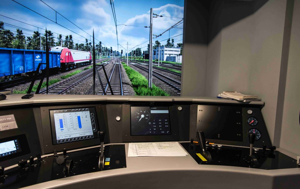 symulator pociągu