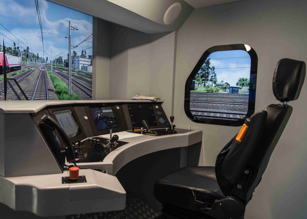 symulator pojazdu kolejowego