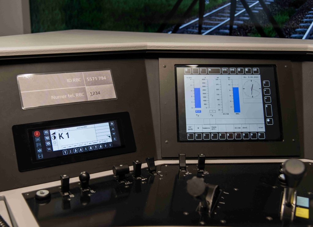 Symulator jazdy pociągiem